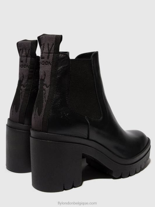 bottines chelsea tope520 Fly London femmes noir 0FBB120