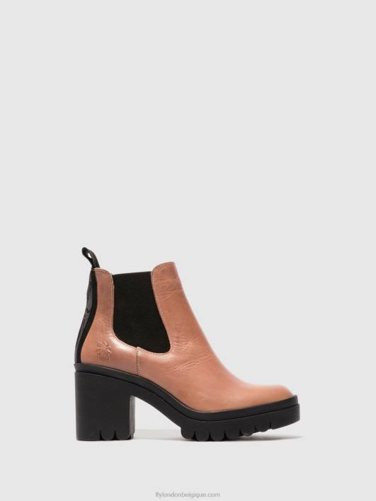 bottines chelsea tope520 Fly London femmes tapis rose 0FBB213