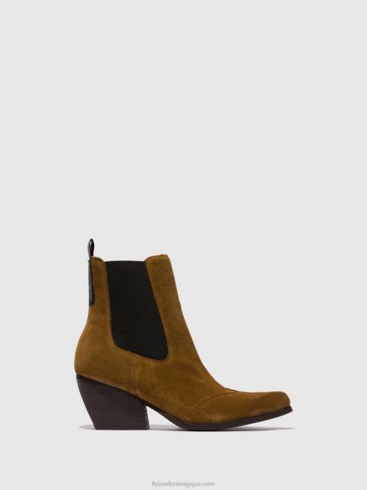 bottines chelsea torm911 Fly London femmes chameau 0FBB113
