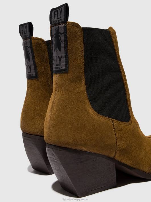 bottines chelsea torm911 Fly London femmes chameau 0FBB113