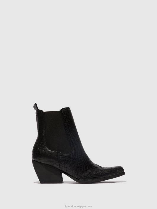 bottines chelsea torm911 Fly London femmes noir 0FBB122