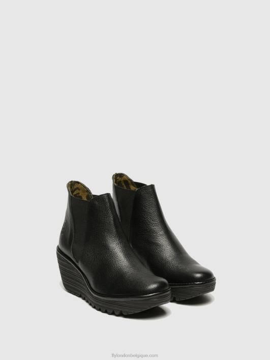 bottines chelsea yoss Fly London femmes noir 0FBB281