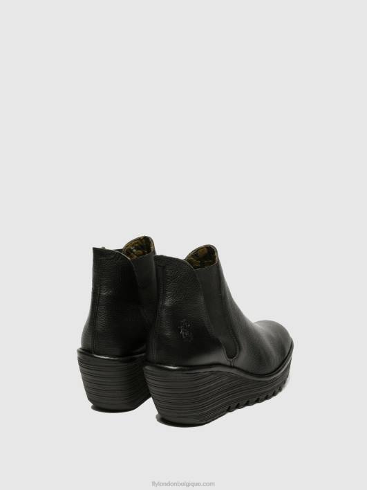 bottines chelsea yoss Fly London femmes noir 0FBB281