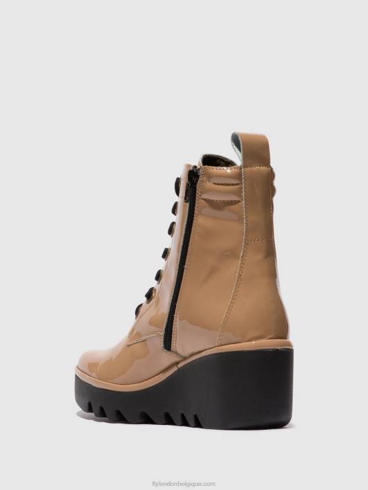 bottines à lacets biaz329 Fly London femmes capuccino 0FBB109