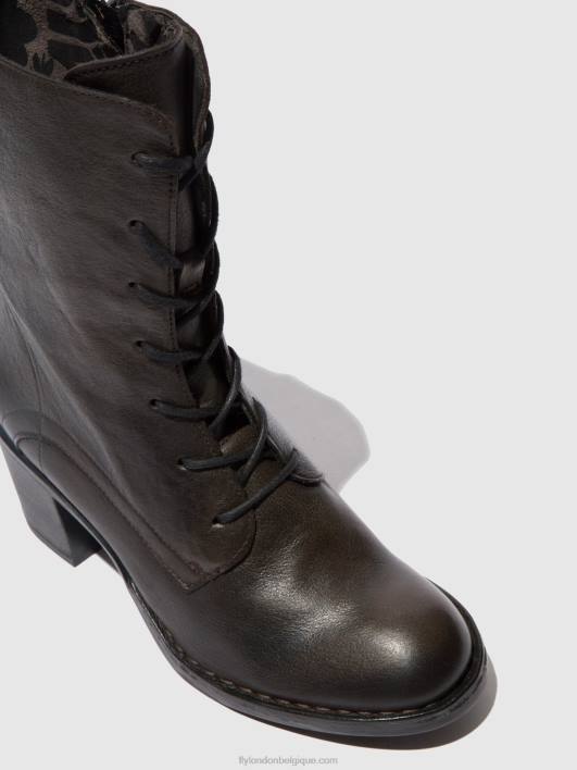 bottines à lacets blya070 Fly London femmes terrain de vérone 0FBB204