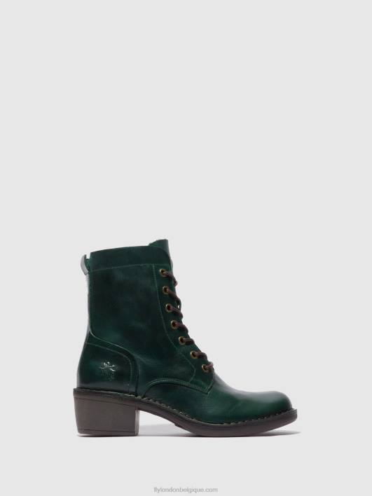 bottines à lacets milu044 Fly London femmes tapis essence 0FBB195