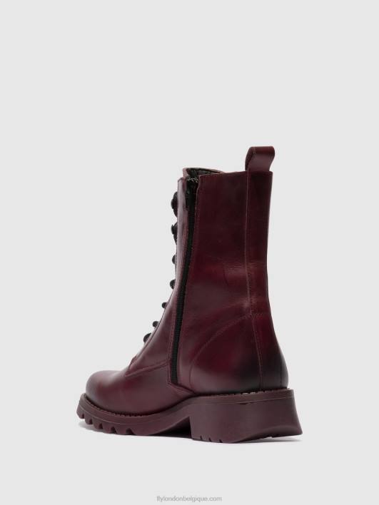 bottines à lacets reid893 Fly London femmes violet (semelle violette) 0FBB93