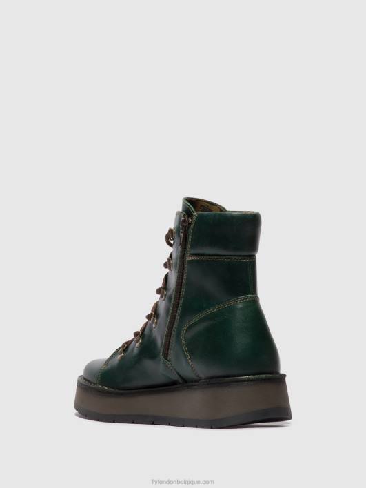 bottines à lacets roxy094 Fly London femmes essence 0FBB89