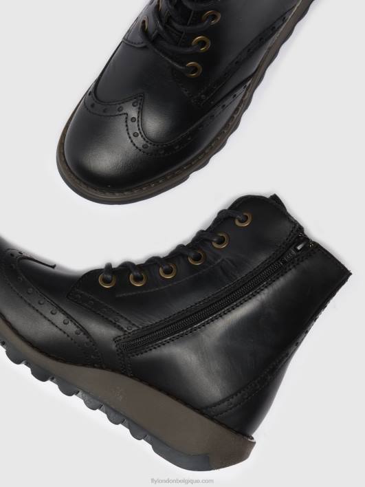 bottines à lacets sarl069 Fly London femmes noir 0FBB254