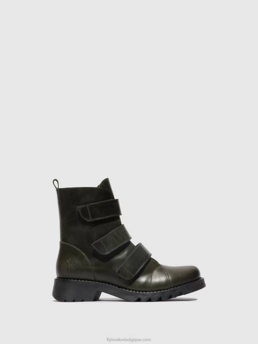bottines à scratch rach790 Fly London femmes diesel (semelle noire) 0FBB76
