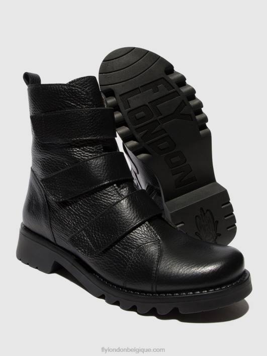 bottines à scratch rach790 Fly London femmes noir 0FBB81