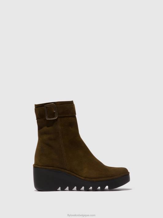 bottines zippées bepp396 Fly London femmes boue 0FBB61