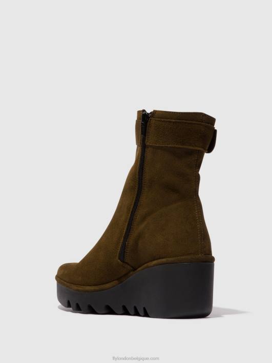 bottines zippées bepp396 Fly London femmes boue 0FBB61