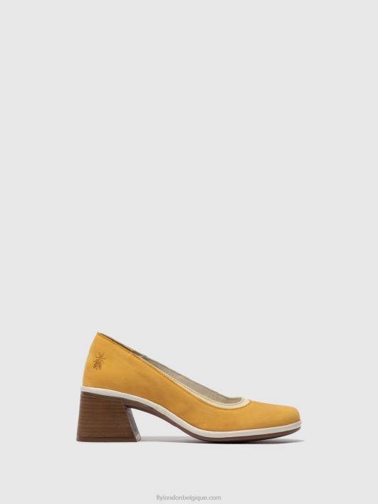 chaussures escarpins classiques lade372 Fly London femmes bourdon/blanc cassé 0FBB689