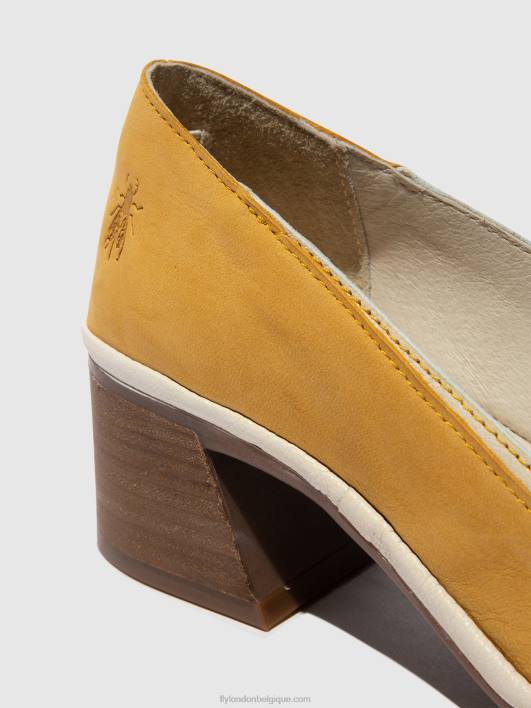 chaussures escarpins classiques lade372 Fly London femmes bourdon/blanc cassé 0FBB689
