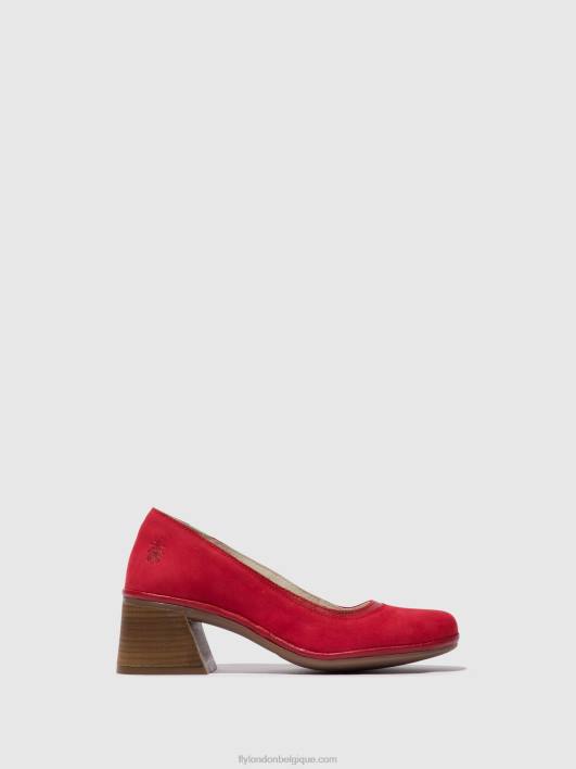 chaussures escarpins classiques lade372 Fly London femmes rouge à lèvres rouge 0FBB690