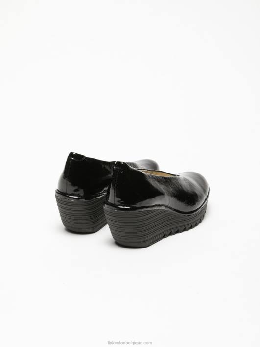 escarpins classiques chaussures yaz luxor Fly London femmes noir 0FBB697