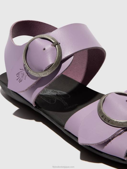 sandales à boucle masa757 Fly London femmes violet 0FBB499