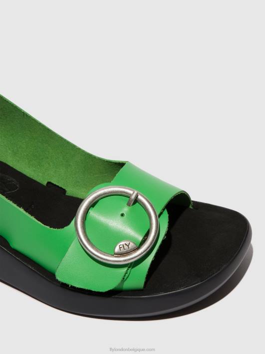 sandales à bride arrière berk754 Fly London femmes avocat 0FBB467