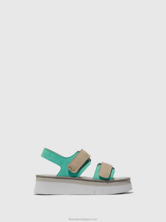 sandales à bride arrière cori377 Fly London femmes mynt/nuage 0FBB578