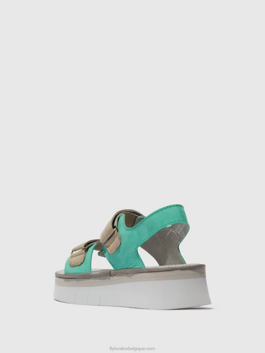 sandales à bride arrière cori377 Fly London femmes mynt/nuage 0FBB578