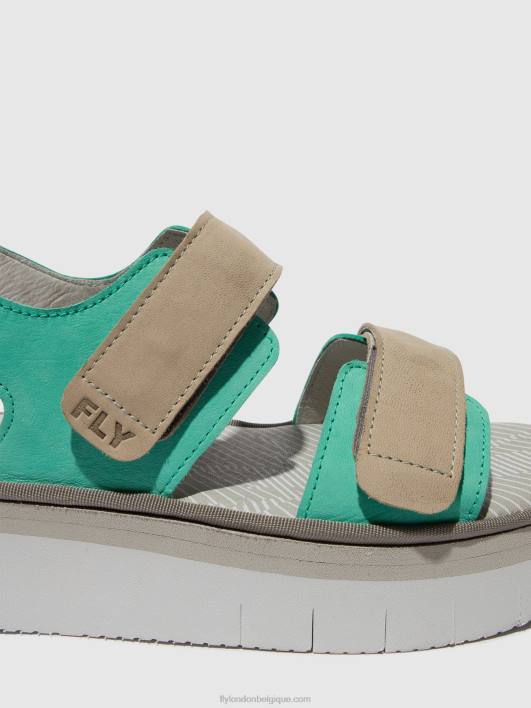 sandales à bride arrière cori377 Fly London femmes mynt/nuage 0FBB578