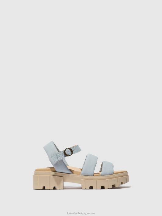 sandales à bride arrière jela864 Fly London femmes bleu ciel 0FBB544