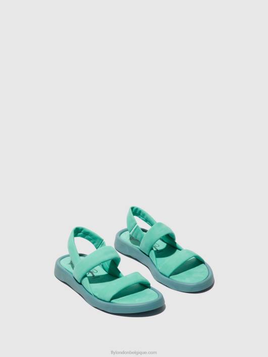 sandales à bride arrière tera873 Fly London femmes mynt 0FBB541