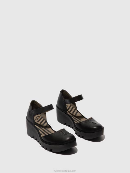 sandales à bride cheville biso305 Fly London femmes noir 0FBB512