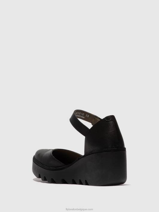 sandales à bride cheville biso305 Fly London femmes noir 0FBB512