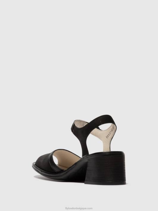 sandales à bride cheville lear374 Fly London femmes noir 0FBB531