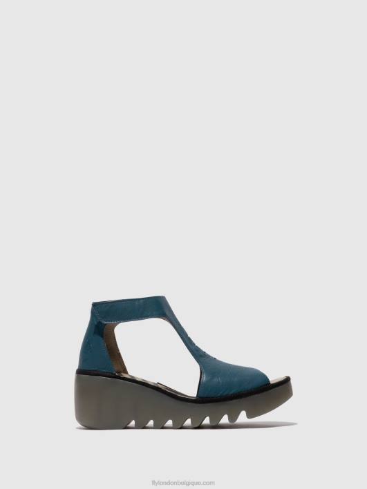 sandales à bride en T bezo306 Fly London femmes essence 0FBB418