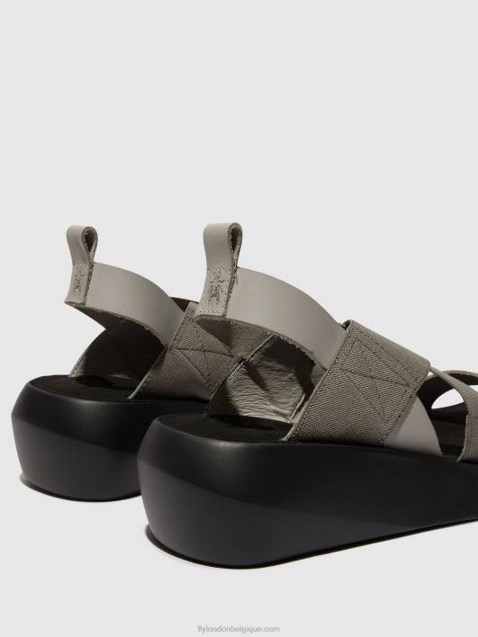 sandales croisées baji848 Fly London femmes nuage 0FBB491