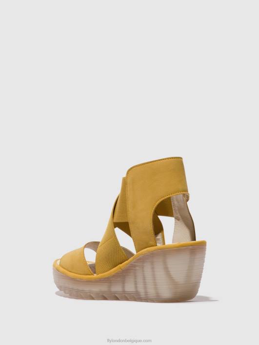 sandales croisées yuba385 Fly London femmes bourdon 0FBB562