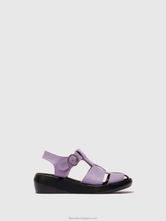 sandales à lanières bawe842 Fly London femmes violet 0FBB429
