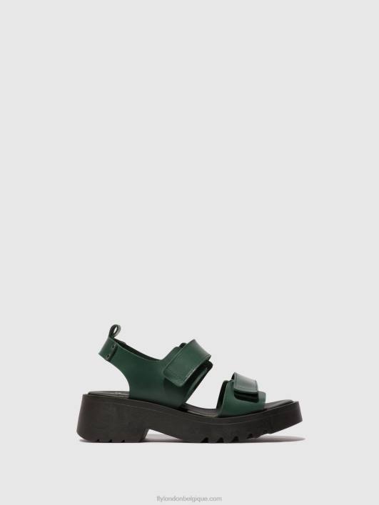 sandales velcro meka857 Fly London femmes essence 0FBB392
