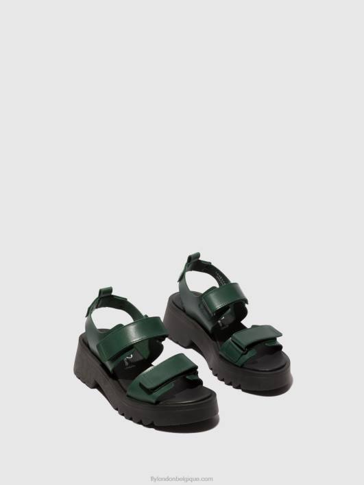 sandales velcro meka857 Fly London femmes essence 0FBB392