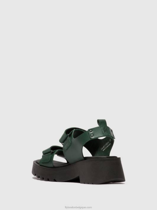 sandales velcro meka857 Fly London femmes essence 0FBB392