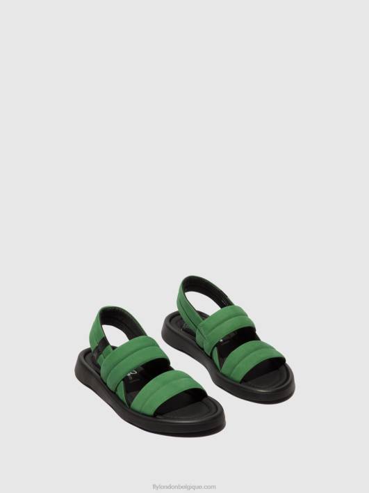 tofy941 sandales à bride arrière Fly London femmes vert citron 0FBB449