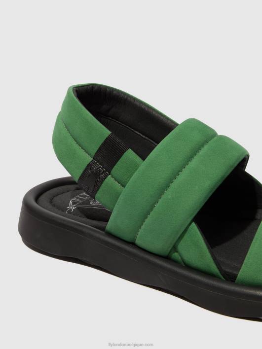 tofy941 sandales à bride arrière Fly London femmes vert citron 0FBB449
