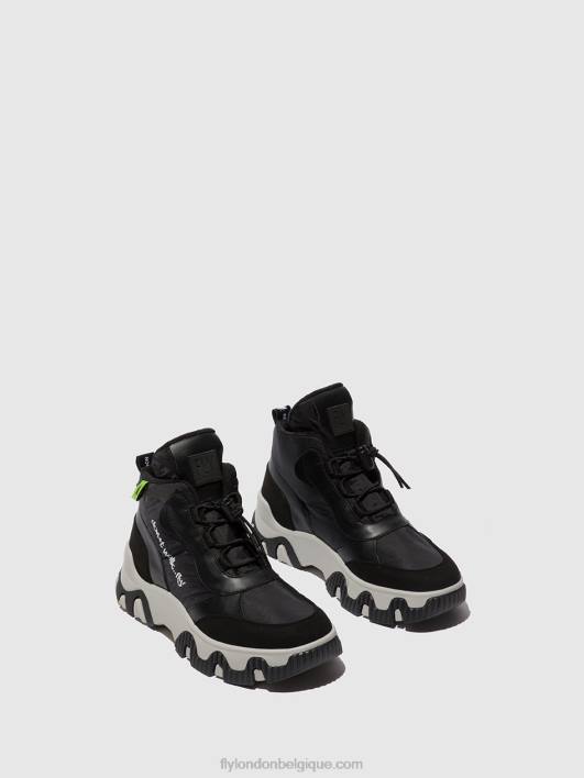 baskets à lacets fumo892 Fly London femmes multi-noir 0FBB745