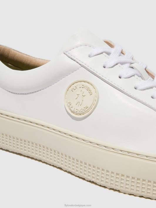 baskets à lacets tafa587 Fly London femmes blanc 0FBB712