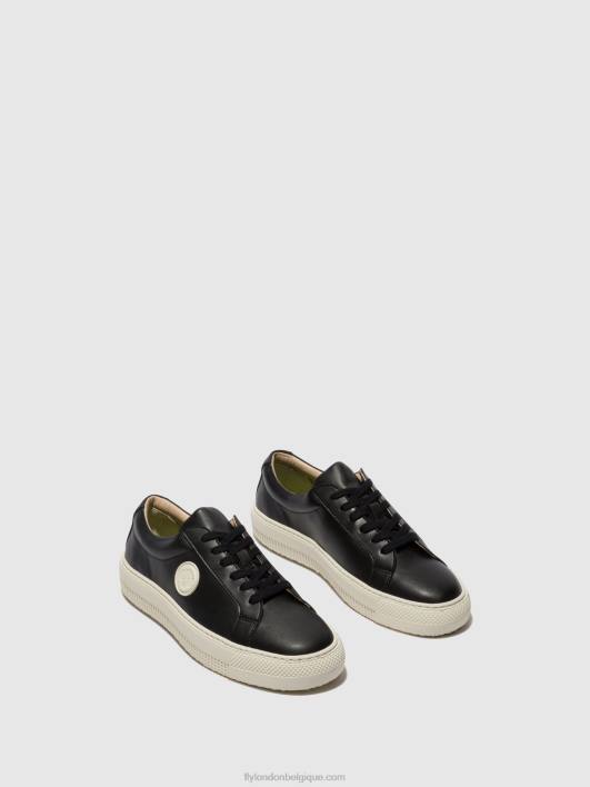 baskets à lacets tafa587 Fly London femmes noir 0FBB714