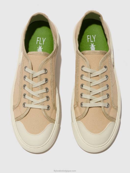 baskets à lacets tere557 Fly London femmes beige 0FBB741