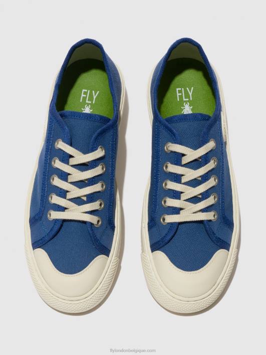 baskets à lacets tere557 Fly London femmes bleu 0FBB738