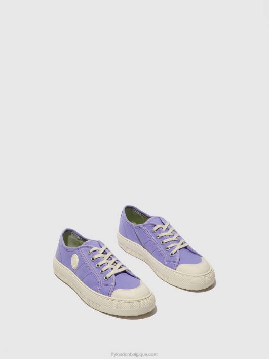 baskets à lacets tere557 Fly London femmes lavande 0FBB739