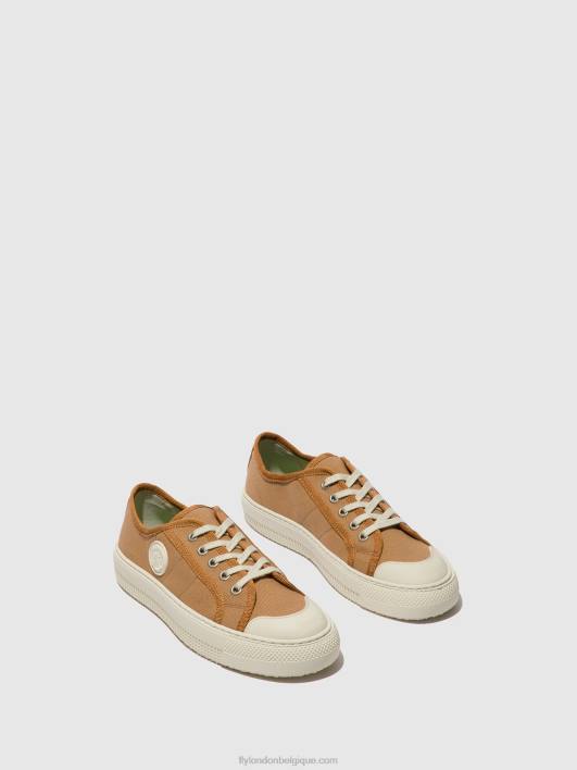 baskets à lacets tere557 Fly London femmes taupe 0FBB740