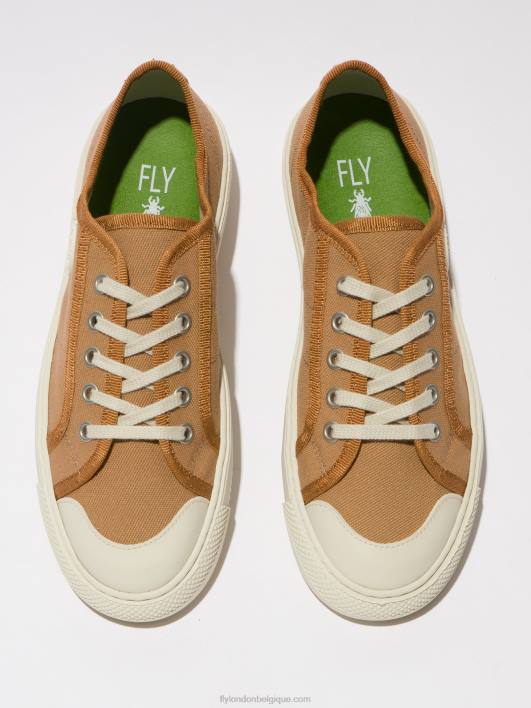 baskets à lacets tere557 Fly London femmes taupe 0FBB740