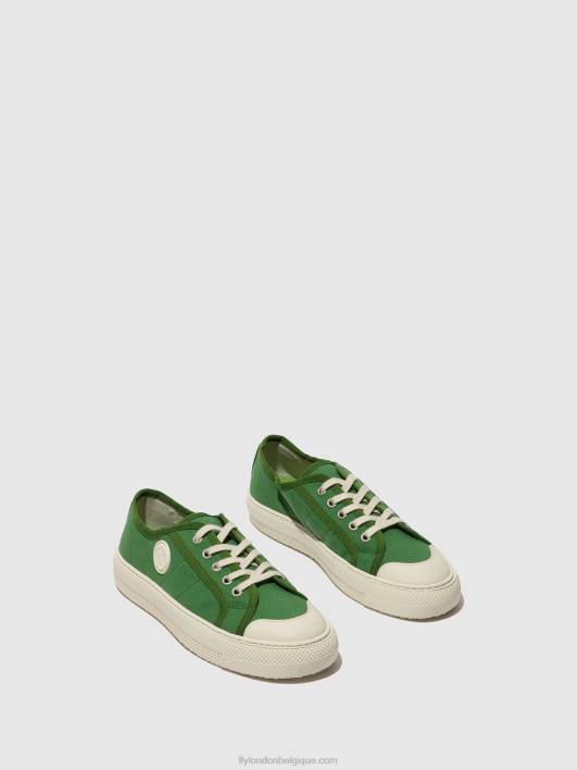 baskets à lacets tere557 Fly London femmes vert 0FBB743