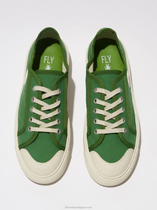 baskets à lacets tere557 Fly London femmes vert 0FBB743